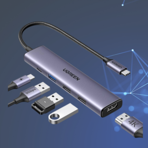 HUB USB-C 5 EM 1 UGREEN