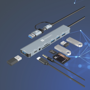 HUB USB-C 8 EM 1
